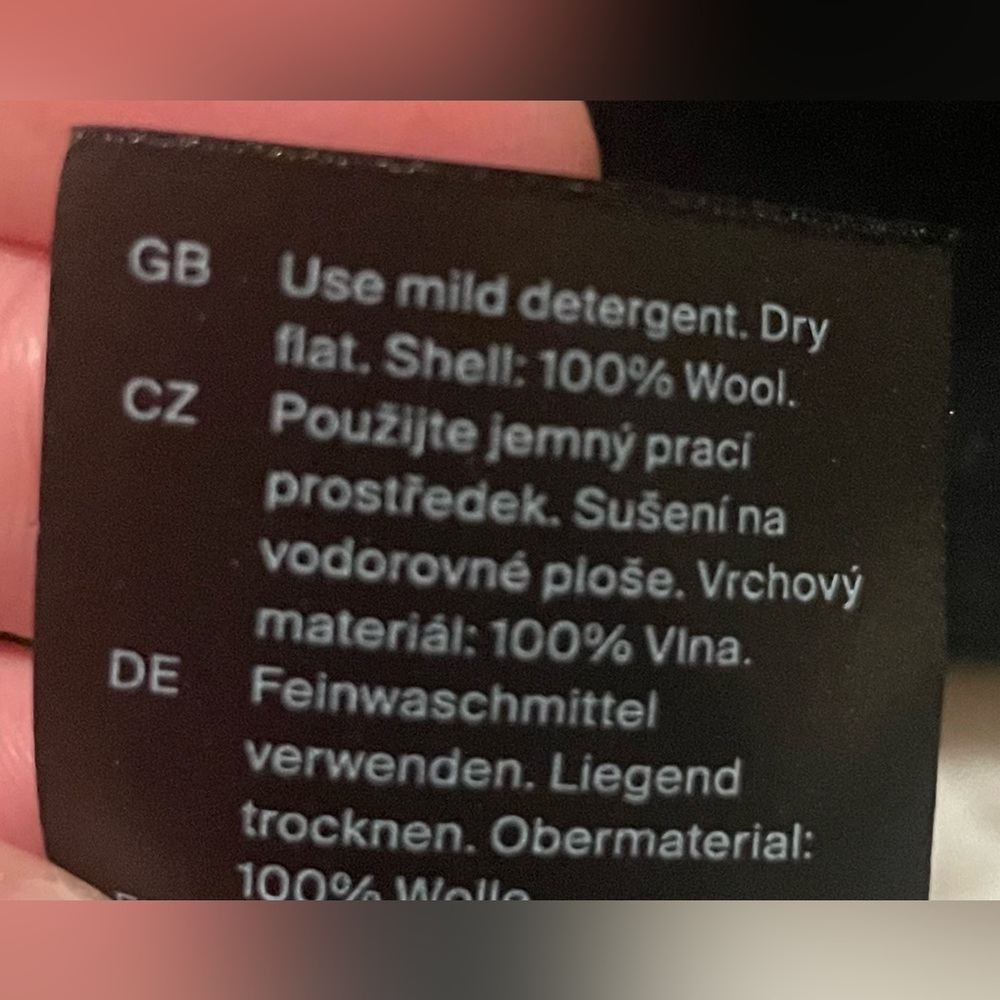 COS Black Cardigan Sweater with Blouson Sleeves NWOT - Picture 13 of 13